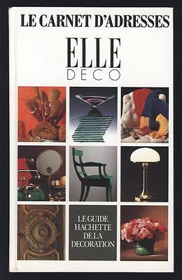 Seller image for Le Carnet D'adresses ELLE Dco de Hachette DECORATION for sale by Dmons et Merveilles