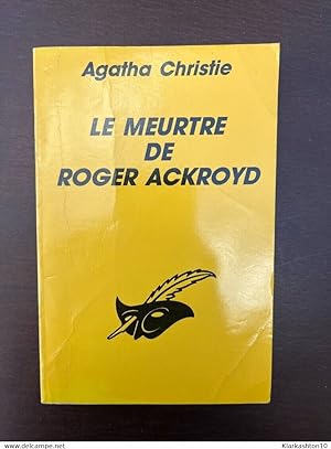 Seller image for Le meurtre de Roger ackroyd Le masque for sale by Dmons et Merveilles