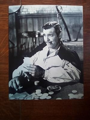 Carte Postale Grand Format Clark Gable Gone with the wind USA. 25 5 x 20
