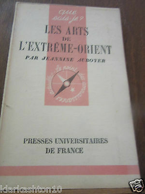 Image du vendeur pour Que sais je n77 les arts de l'extrme orient mis en vente par Dmons et Merveilles