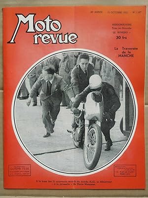 Moto Revue n 1107 La Traversée de La manche 25 Octobre 1952