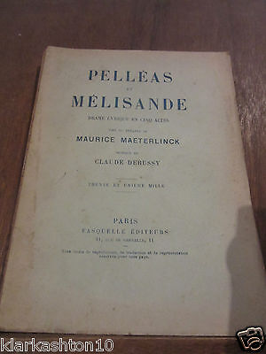 Seller image for Pellas et Mlisande drame lyrique en cinq actes for sale by Dmons et Merveilles