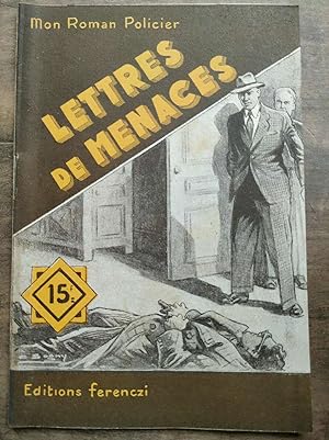 Immagine del venditore per Mon Roman policier Lettres de menaces - Ren thomas venduto da Dmons et Merveilles