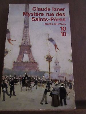 Seller image for Claude izner Mystre rue des saints pres for sale by Dmons et Merveilles
