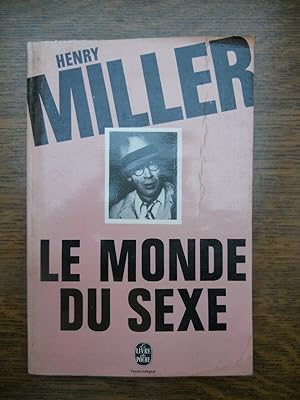 Immagine del venditore per Henry miller Le monde du sexe venduto da Démons et Merveilles