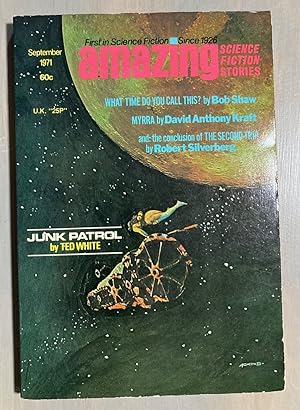 Bild des Verkufers fr Amazing Science Fiction Stories September 1971 zum Verkauf von biblioboy