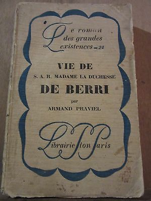 Seller image for Vie de Madame la Duchesse de berri for sale by Dmons et Merveilles