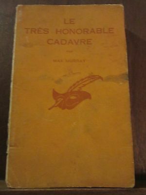Seller image for Le trs honorable cadavre Le Masque n482 for sale by Dmons et Merveilles