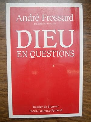 Seller image for Dieu en question for sale by Dmons et Merveilles