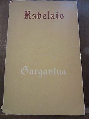 Image du vendeur pour rabelais gargantua Editions de Cluny Bibliothque de Cluny n26 mis en vente par Dmons et Merveilles