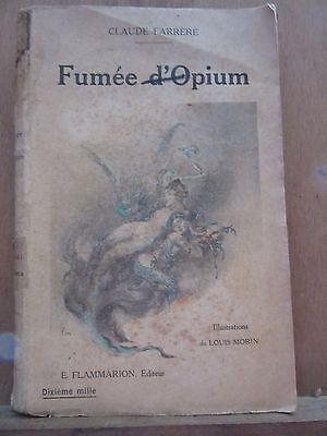 Fumée d'opium Illustration de Louis morin flammarion