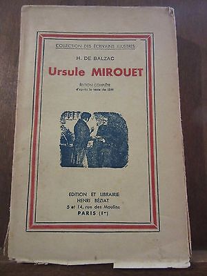 Immagine del venditore per Ursule mirouet Edition et Librairie Henri Bziat venduto da Dmons et Merveilles