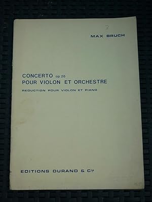 Seller image for Concerto op 26 pour violon et orchestre for sale by Dmons et Merveilles