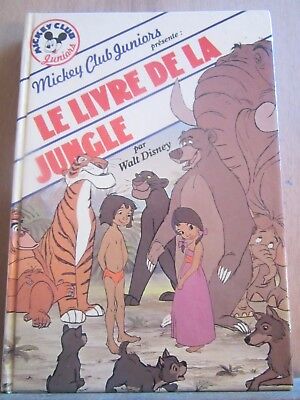 Bild des Verkufers fr Le livre de la jungle Mickey Club juniors zum Verkauf von Dmons et Merveilles