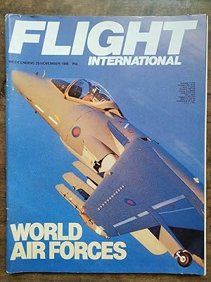 Seller image for Flight International 29 November World air forces for sale by Dmons et Merveilles