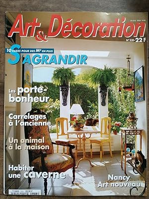 Art et Décoration n333 Avril 1995