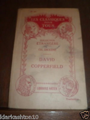 Seller image for dickens David copperfield les classiques pour tous n481 for sale by Dmons et Merveilles