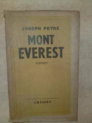 Image du vendeur pour Joseph peyr Mont everest mis en vente par Dmons et Merveilles