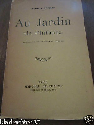 Seller image for Au jardin de l'infante Mercure de France for sale by Dmons et Merveilles