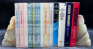 Set of 13 James Bond 007 Spy Novels (Doctor No, From Russia with Love, Moonraker, Casino Royale, ...