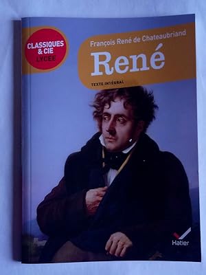 Image du vendeur pour Franois Ren de Chateaubriand Ren hatier mis en vente par Dmons et Merveilles