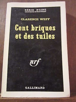 Image du vendeur pour cent briques et des tuiles Gallimard Srie Noire n850 mis en vente par Dmons et Merveilles