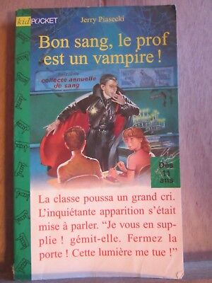 Bild des Verkufers fr Bon sang le prof est un vampire Kid zum Verkauf von Dmons et Merveilles