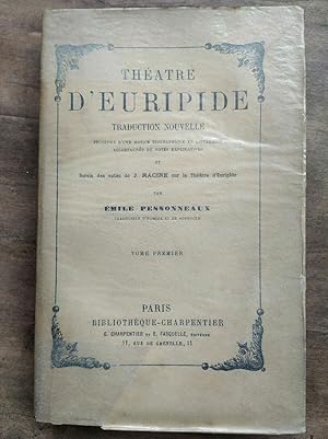 Seller image for Thtre d'euripide Tome 1 Charpentier for sale by Dmons et Merveilles