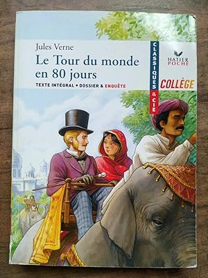 Image du vendeur pour Le tour du monde en 80 jours Hatier poche mis en vente par Dmons et Merveilles