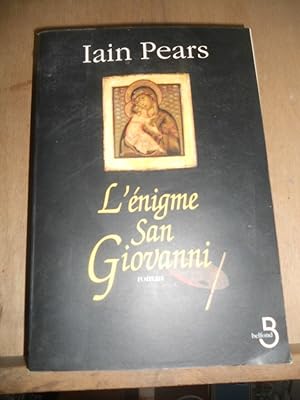 Seller image for Iain pears L'nigme San giovanni for sale by Dmons et Merveilles