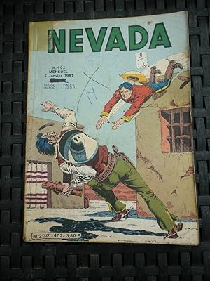 Nevada mensuel n402 Miki le ranger Editions lug 051981