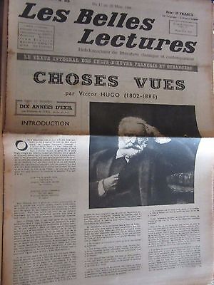 Imagen del vendedor de Les Belles Lectures n103 du 17 au 23 Mars 1948 Choses vues a la venta por Dmons et Merveilles