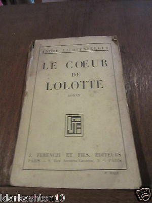 Imagen del vendedor de le coeur de lolotte a la venta por Dmons et Merveilles