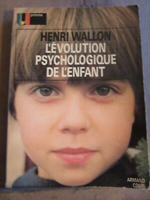 Imagen del vendedor de L'volution psychologique de l'enfant a la venta por Dmons et Merveilles