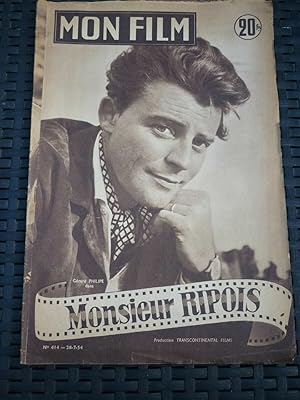 Seller image for Mon Film n414 Juillet 1954 Grard philippe Monsieur Ripois for sale by Dmons et Merveilles