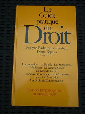 Image du vendeur pour Evelyne barberousse guibert Diana topeza Le guide pratique du droit fl mis en vente par Dmons et Merveilles