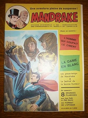 Mondes Mystérieux Hebdomadaire n383 Nouvelle aventure de mandrake déc