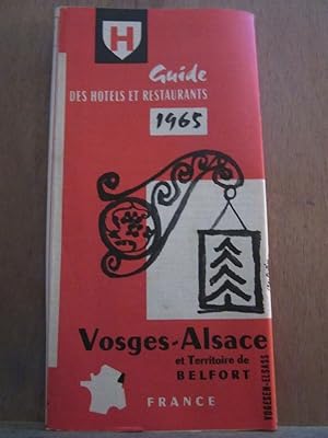 Image du vendeur pour Guide des htels et restaurants vosges alsace et Territoire de Belfort mis en vente par Dmons et Merveilles