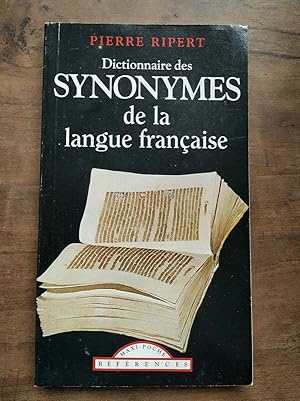 Immagine del venditore per Pierre ripert Dictionnaire des synonymes de la langue franaise Maxi-Poche venduto da Dmons et Merveilles