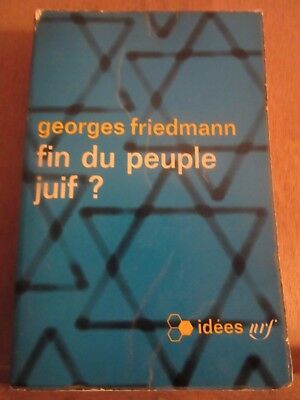 Seller image for Fin du peuple juif Ides nrf for sale by Dmons et Merveilles