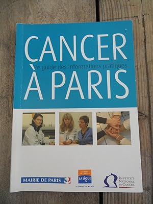 Cancer à Paris le guide des informations pratiques Mairie de Paris