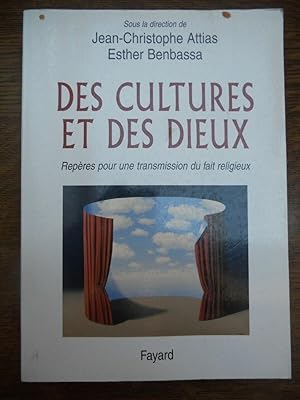 Image du vendeur pour jean christophe Attias Des cultures et Des dieux fayard mis en vente par Dmons et Merveilles