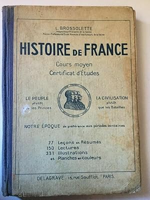 l brossolette Histoire de france Librairie delagrave