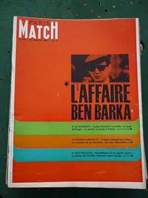 Image du vendeur pour PARIS MATCH n877 du 29 janvier 1966 L'Affaire Ben barka Brigitte Bardot mis en vente par Dmons et Merveilles