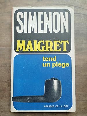 Image du vendeur pour Simenon Maigret tend un pige Presses de la cit 1971 mis en vente par Dmons et Merveilles