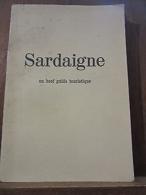 Imagen del vendedor de sardaigne un bref guide touristique a la venta por Dmons et Merveilles