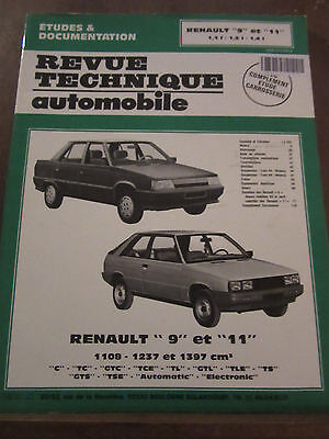 Bild des Verkufers fr Renault 9 et 11 1 1 l 1 2 l 1 4 l zum Verkauf von Dmons et Merveilles
