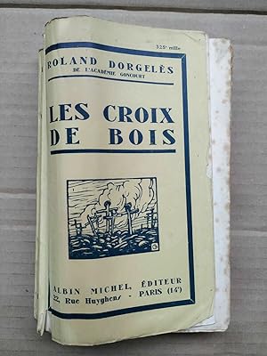 Bild des Verkufers fr Les croix de bois Roland dorgels Albin michel zum Verkauf von Dmons et Merveilles