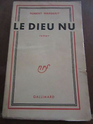 Imagen del vendedor de Le Dieu nu Gallimard a la venta por Dmons et Merveilles