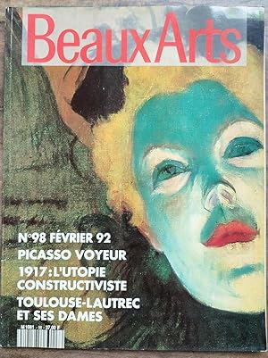 Imagen del vendedor de Beaux Arts n98 Fvrier 1992 a la venta por Dmons et Merveilles